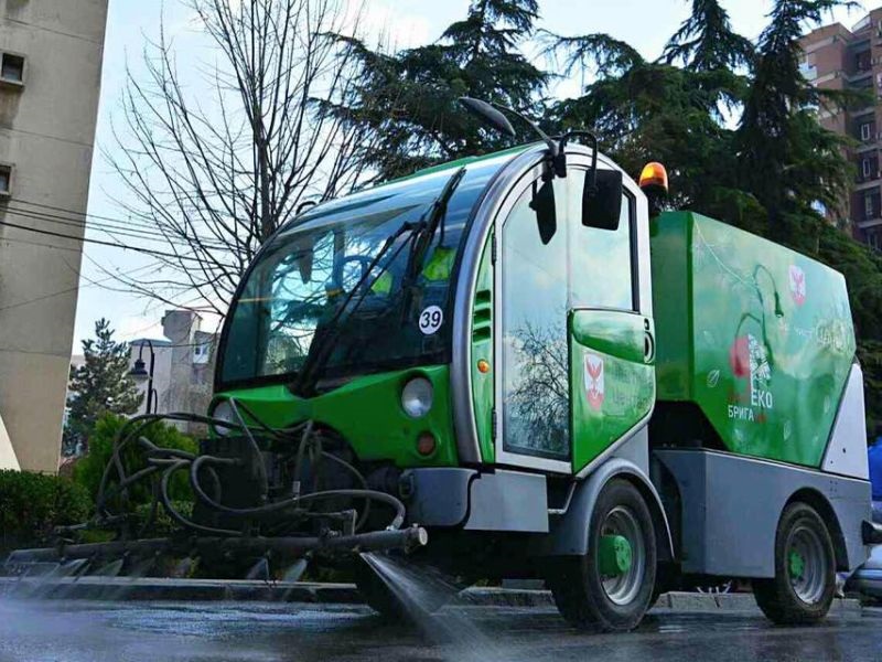 Пролетно чистење на Општина Центар