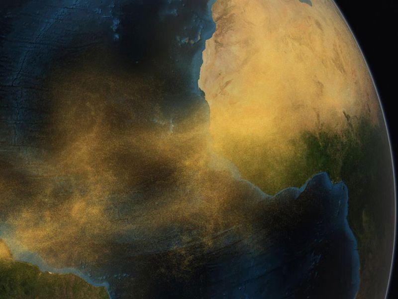 НАСА измери колку прашина патува од Сахара до Амазон