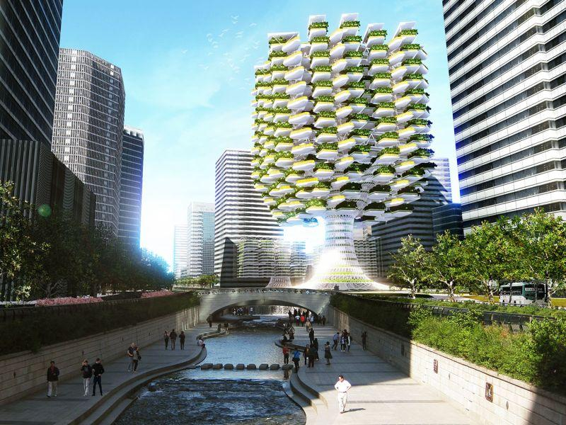 Облакодер-фарма ќе се гради во Јужна Кореја (видео)